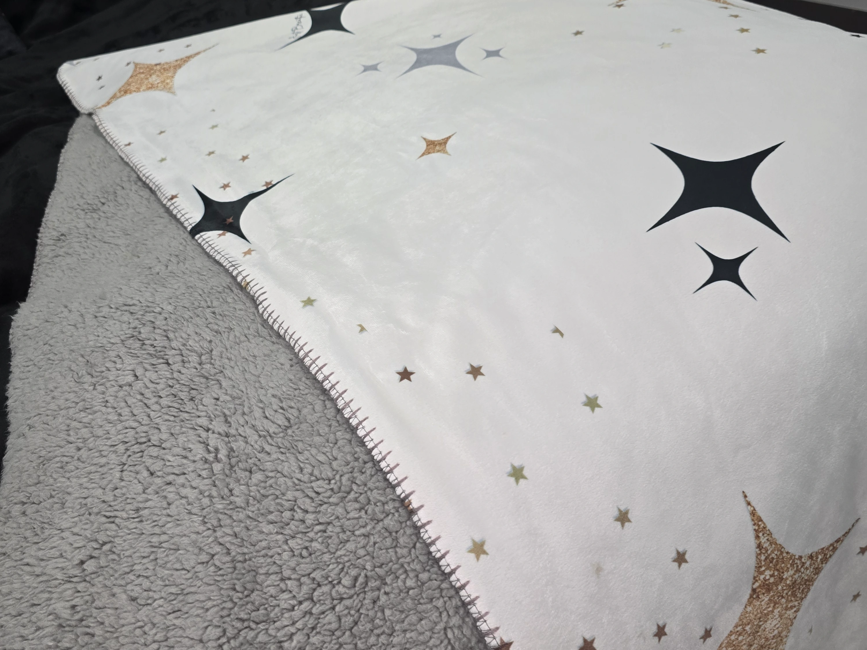 Night Star Sherpa Throw
